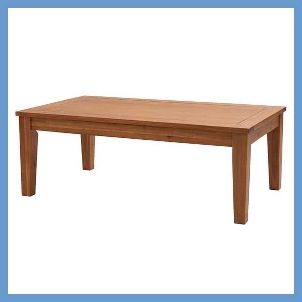 天然木 アカシア のこたつテーブル 長方形 W 105×D 60×H 38 cm No.116