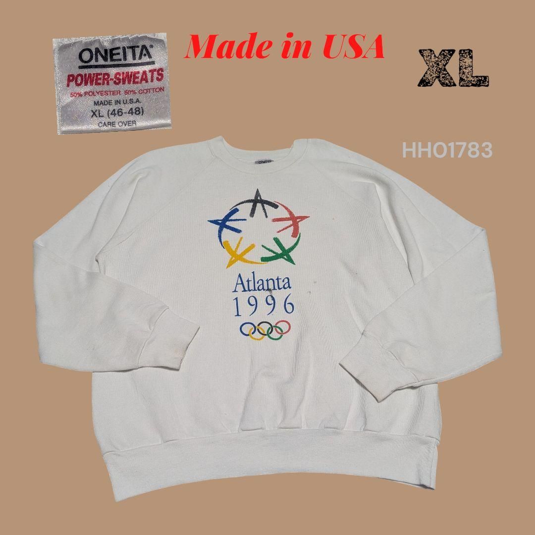 90s オニータUSA製アトランタオリンピックラグランスウェット