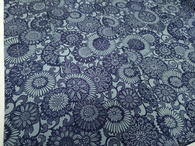 小紋 菊唐草