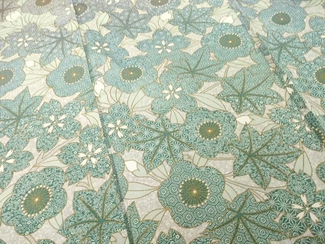 平和屋着物○訪問着 作家物 晴三 楓 梅 正絹 逸品 AABD1604ck - メルカリ