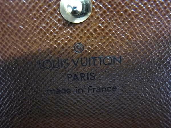 LOUIS VUITTON ルイヴィトン 財布 モノグラム ポルトモネ ビエ トレゾール M 61730 ブラウン PVC レザー レディース 二つ折り