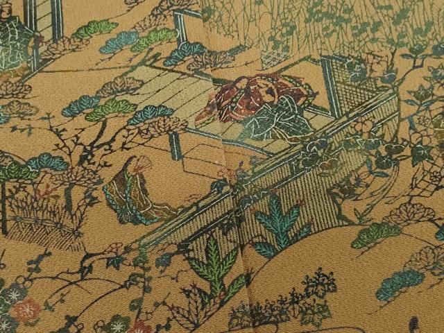 平和屋着物○人間国宝・南部芳松の息子 伝統工芸伝承者彫刻・南部幸雄