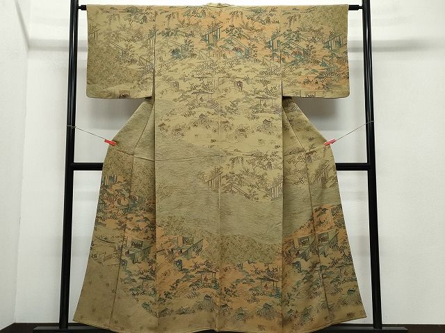 平和屋着物○人間国宝・南部芳松の息子 伝統工芸伝承者彫刻・南部幸雄