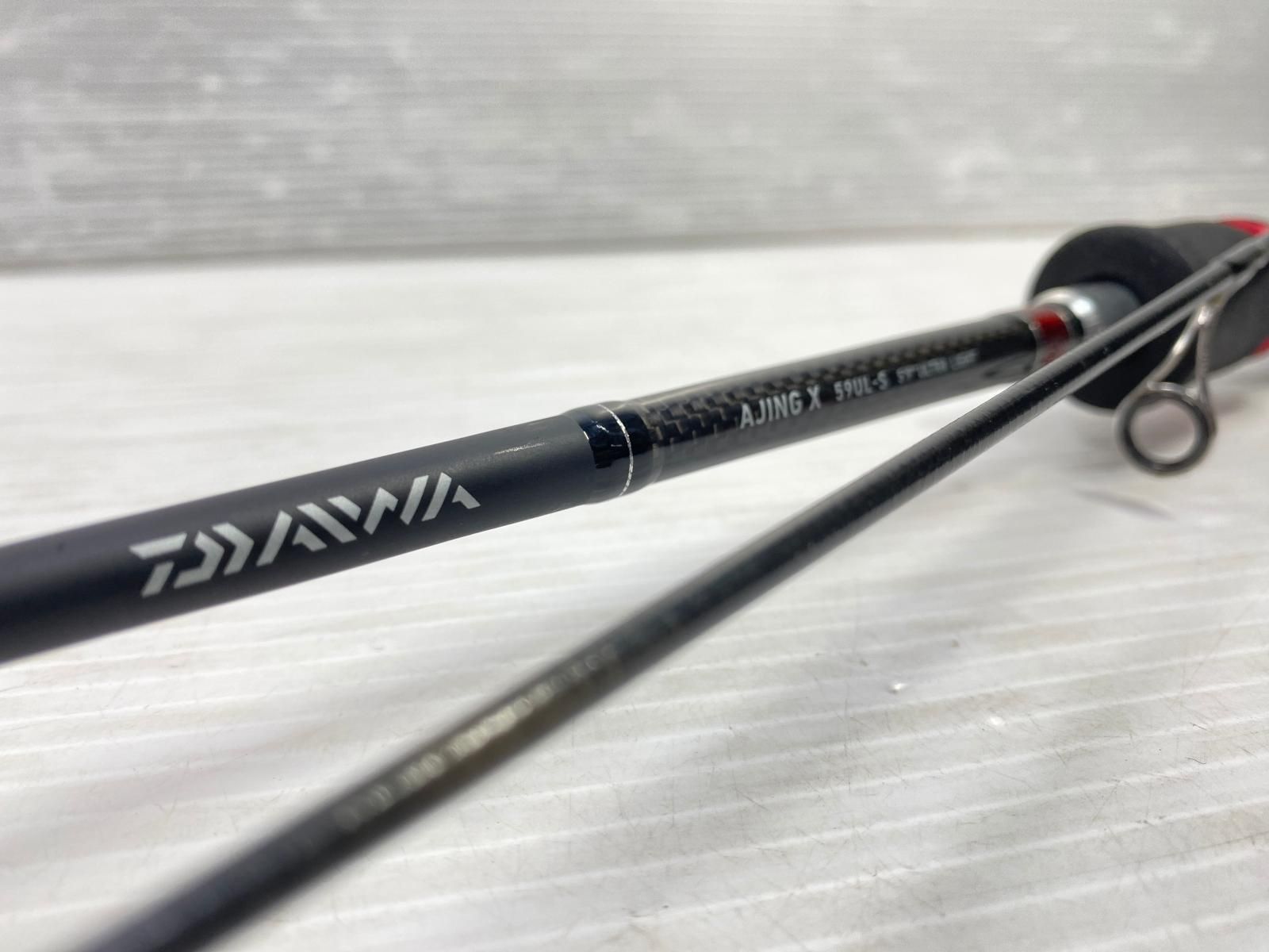 品 ダイワ アジング DAIWA AJING X 59UL-S ULTRA LIGHT 2ピースロッド YR-19546