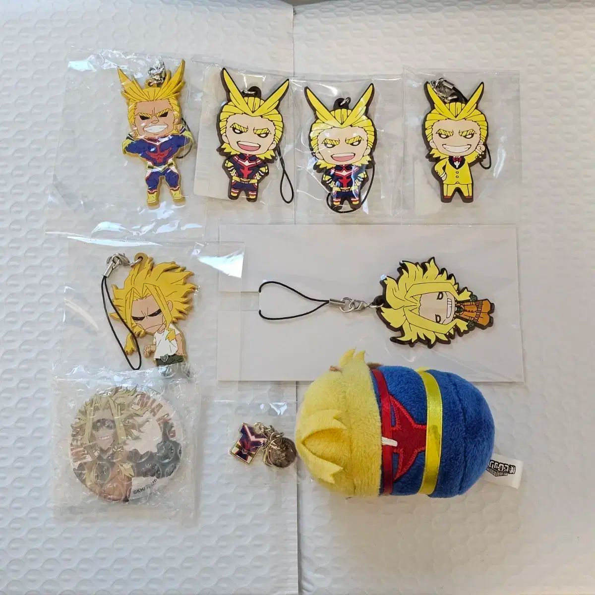 オールマイト グッズ セット にとたん ストラップ コスチューム キーホルダー など ヒロアカ 僕のヒーローアカデミア