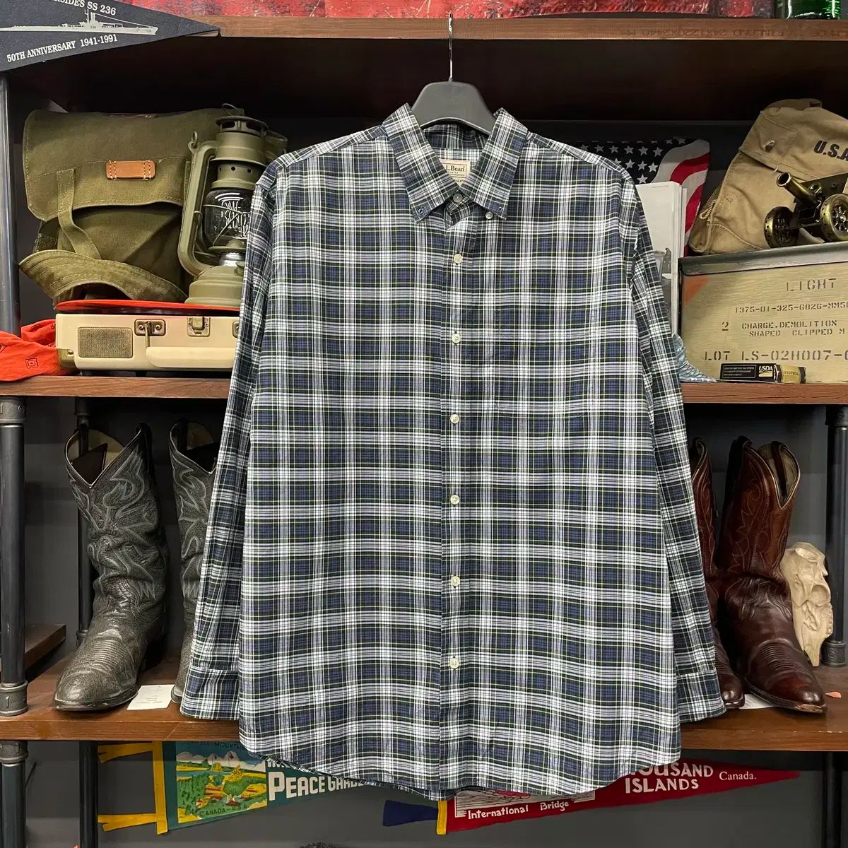00s L.L.Bean エルエルビーン Classic マルチ CHECK シャツ