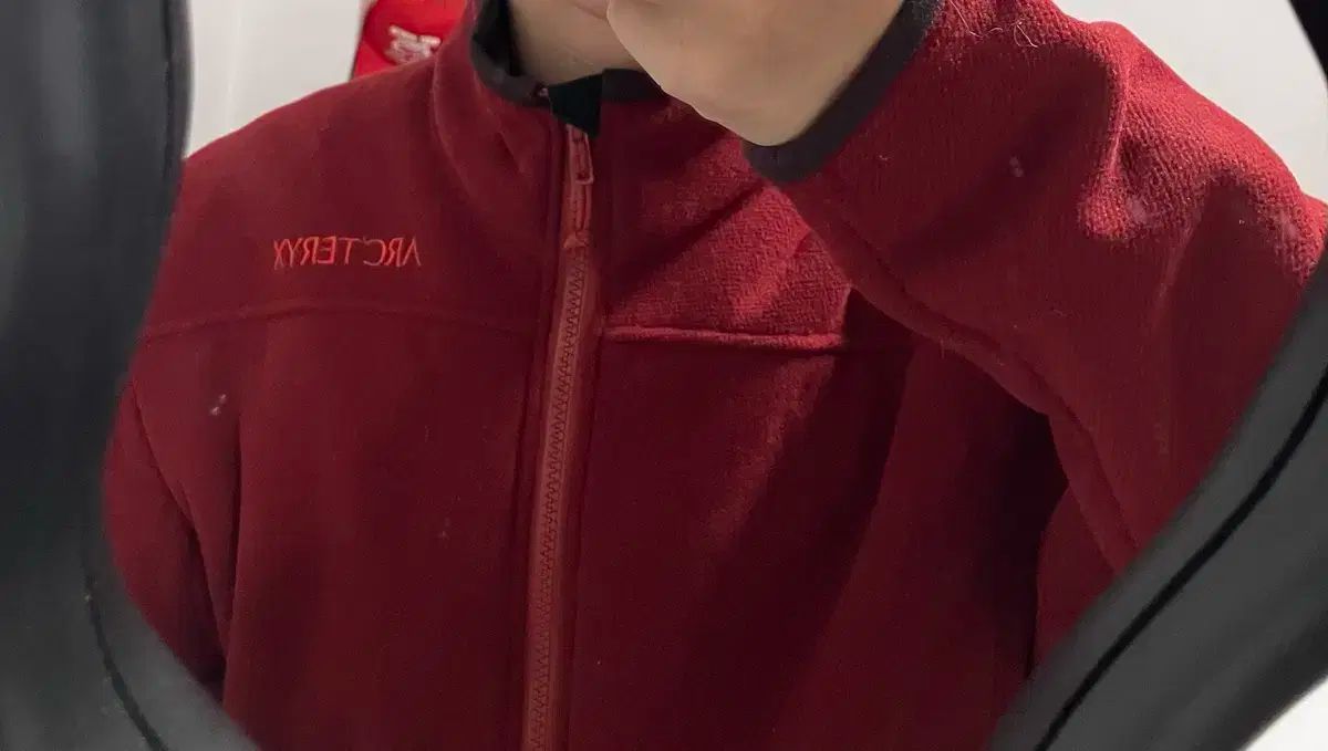 アークテリクス カバーフリース ジャケット バーガンディ