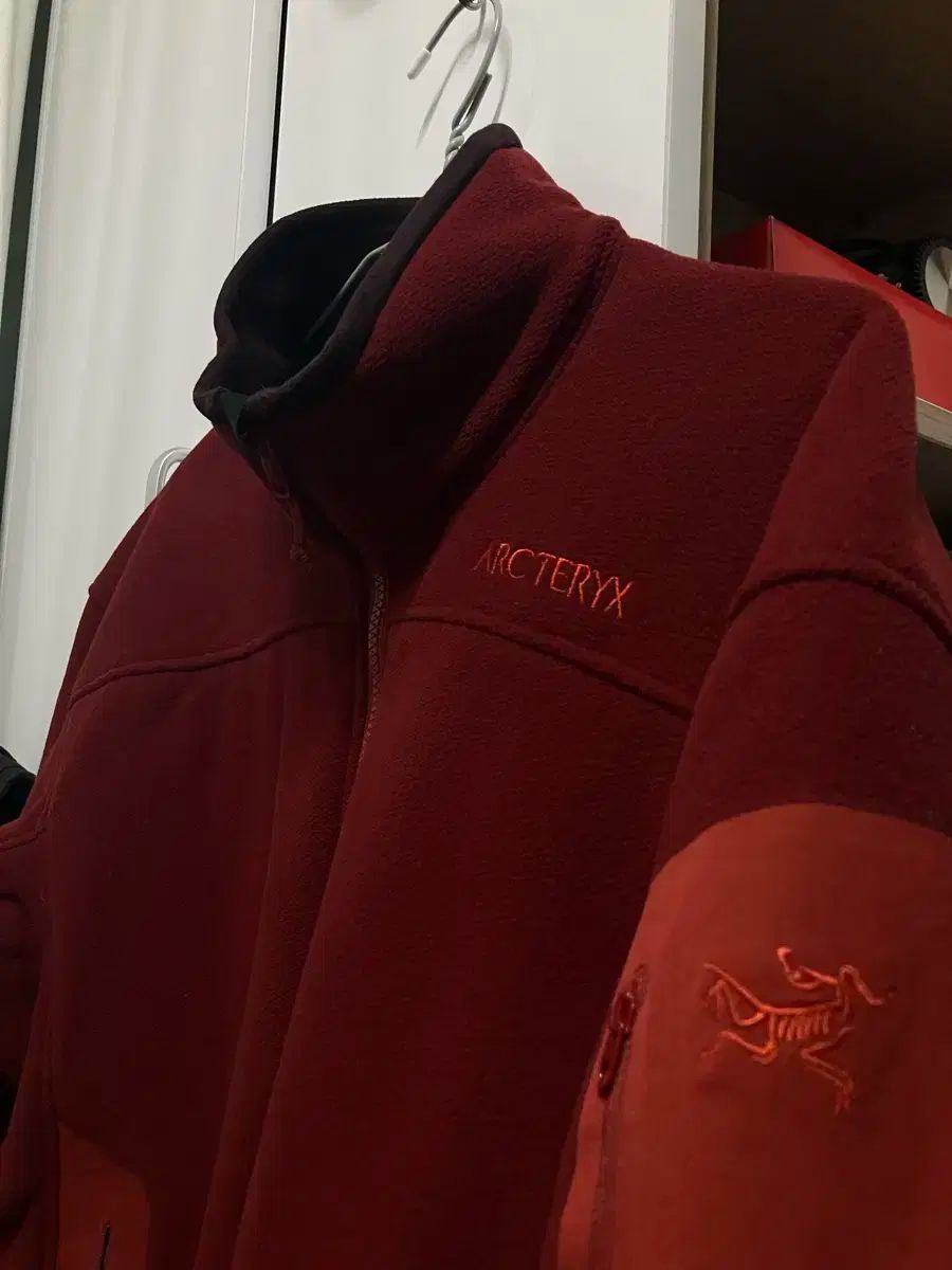アークテリクス カバーフリース ジャケット バーガンディ