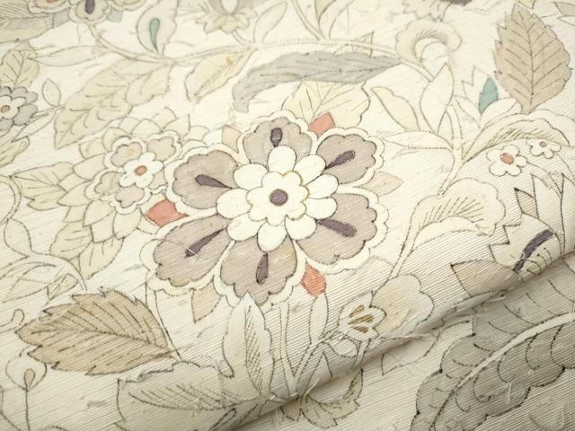 太鼓柄袋帯 髭紬