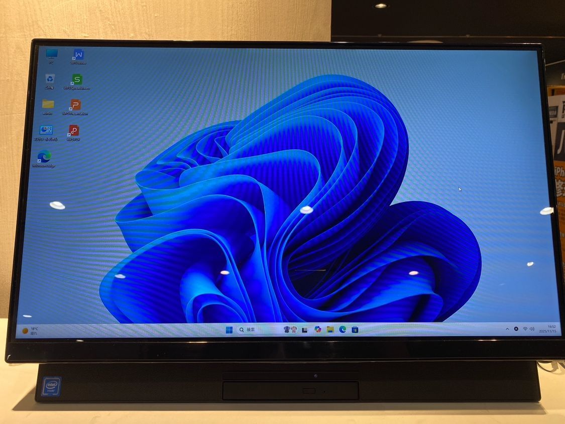 リユースデスクトップパソコン Windows11 NEC DA370 M Celeron R 4205U メモリ4GB SSD512GB 店頭併売中