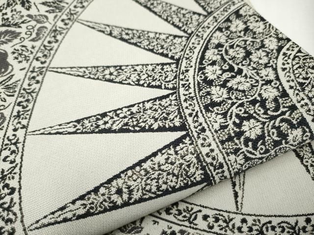 六通柄袋帯 作家物