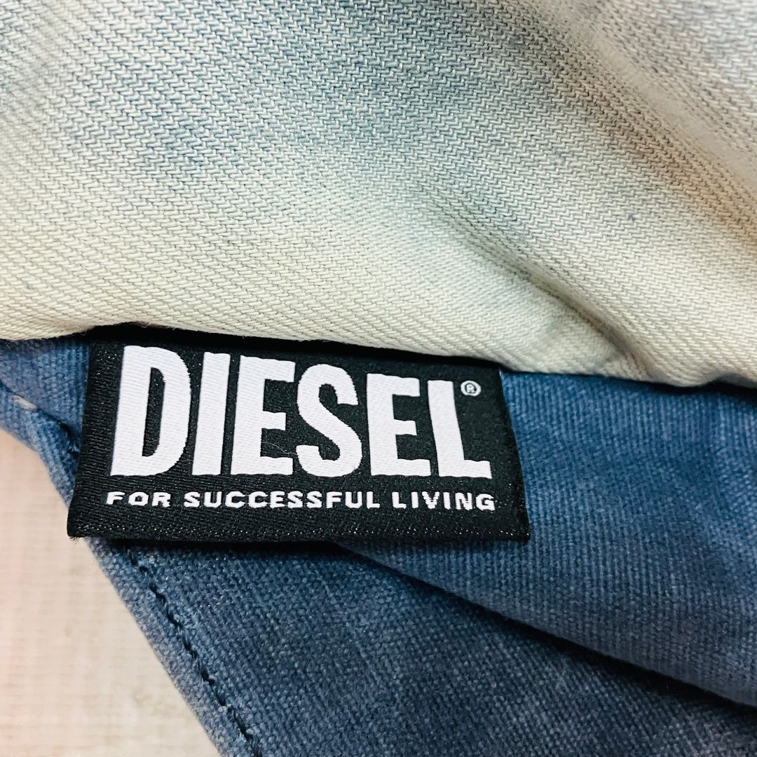 グラデーションヴィンテージウォッシュデニム ワンショルダーバッグ