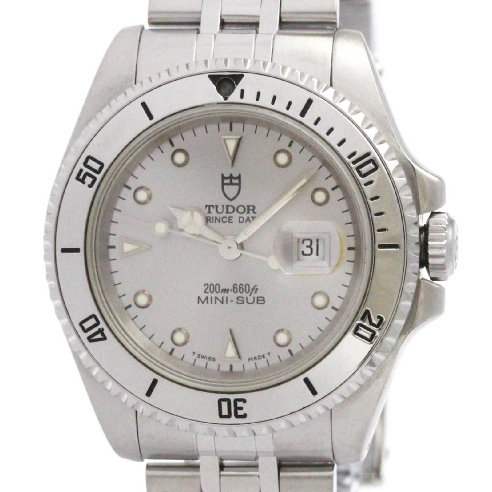 チュードル TUDOR プリンス デイト ミニサブ ステンレススチール 自動巻き ボーイズ 時計 73190 外装仕上げ済み