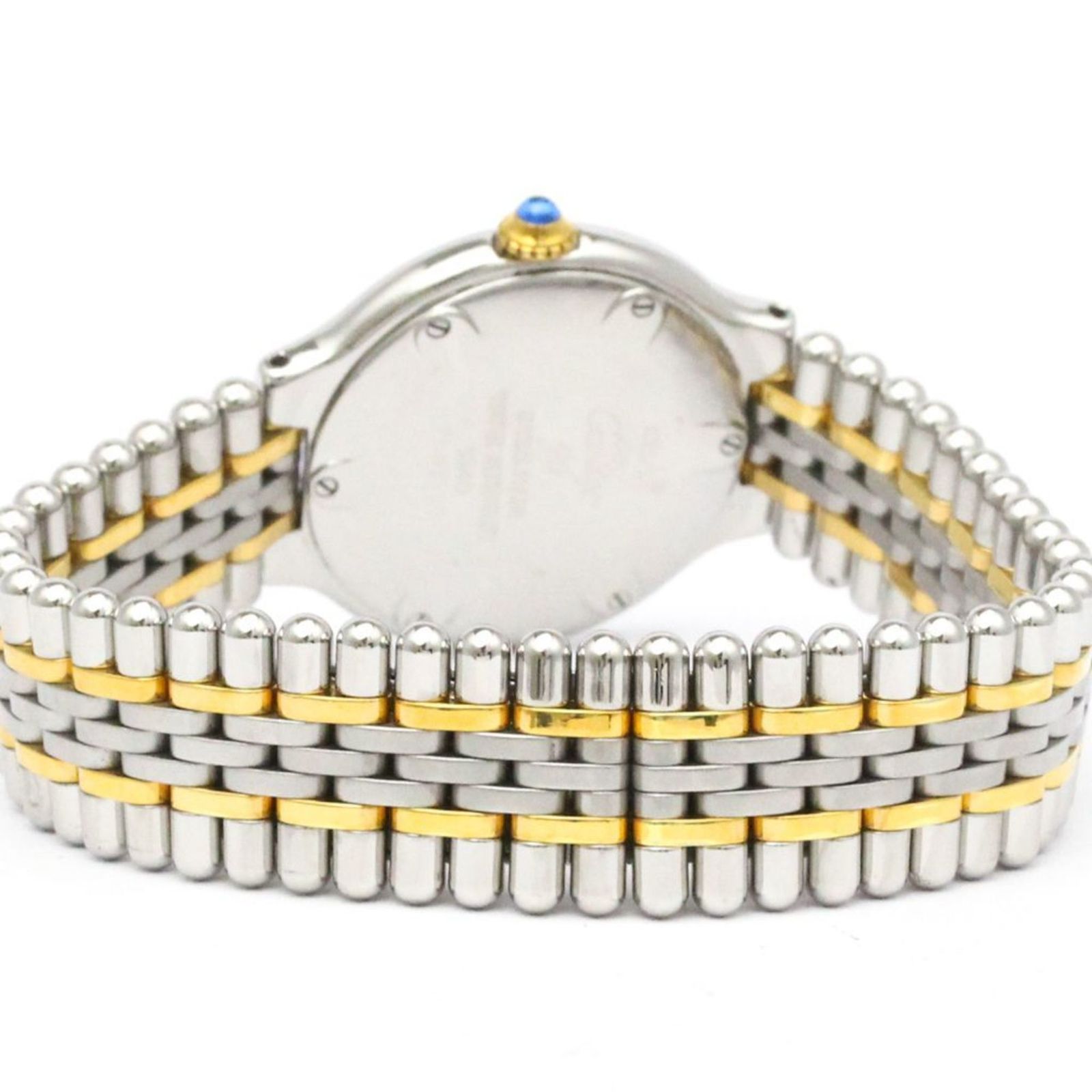  カルティエ CARTIER マスト21 ゴールドプレート ステンレススチール クォーツ レディース 時計 外装仕上げ済み 腕時計(クォーツ) 腕時計(アナログ)