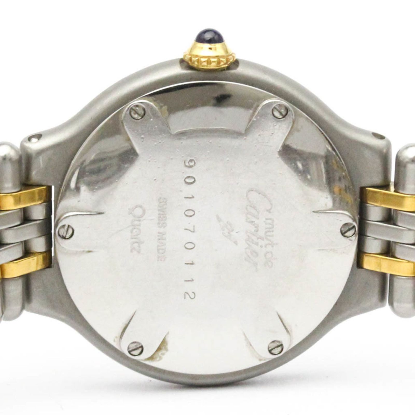  カルティエ CARTIER マスト21 ゴールドプレート ステンレススチール クォーツ レディース 時計 腕時計(クォーツ) 腕時計(アナログ)