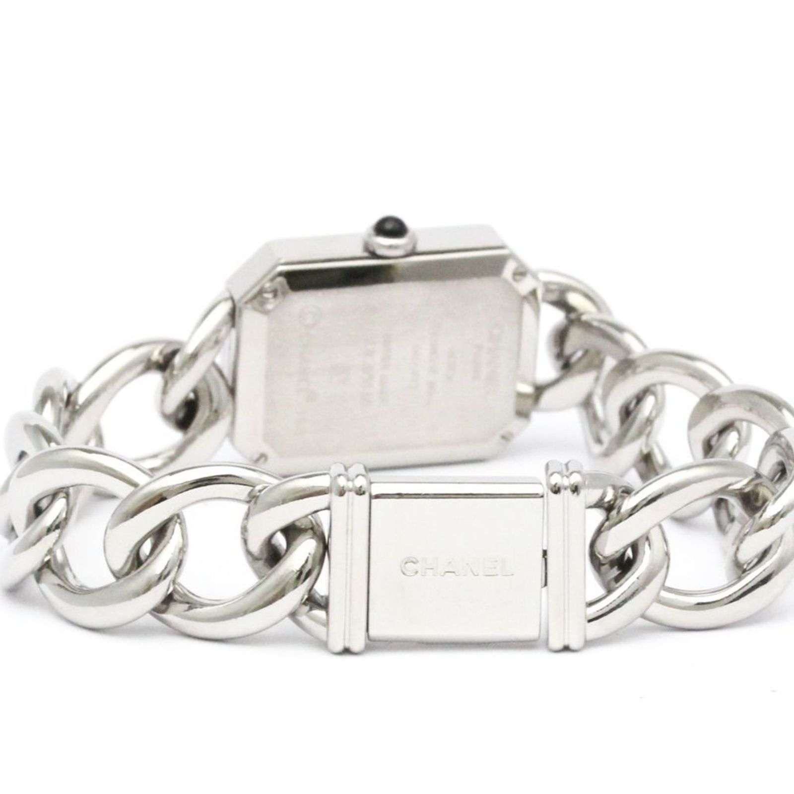 シャネル CHANEL プルミエール Lサイズ ステンレススチール クォーツ レディース 時計 H0452 外装仕上げ済み MERCADOAVALIA_COM_BR