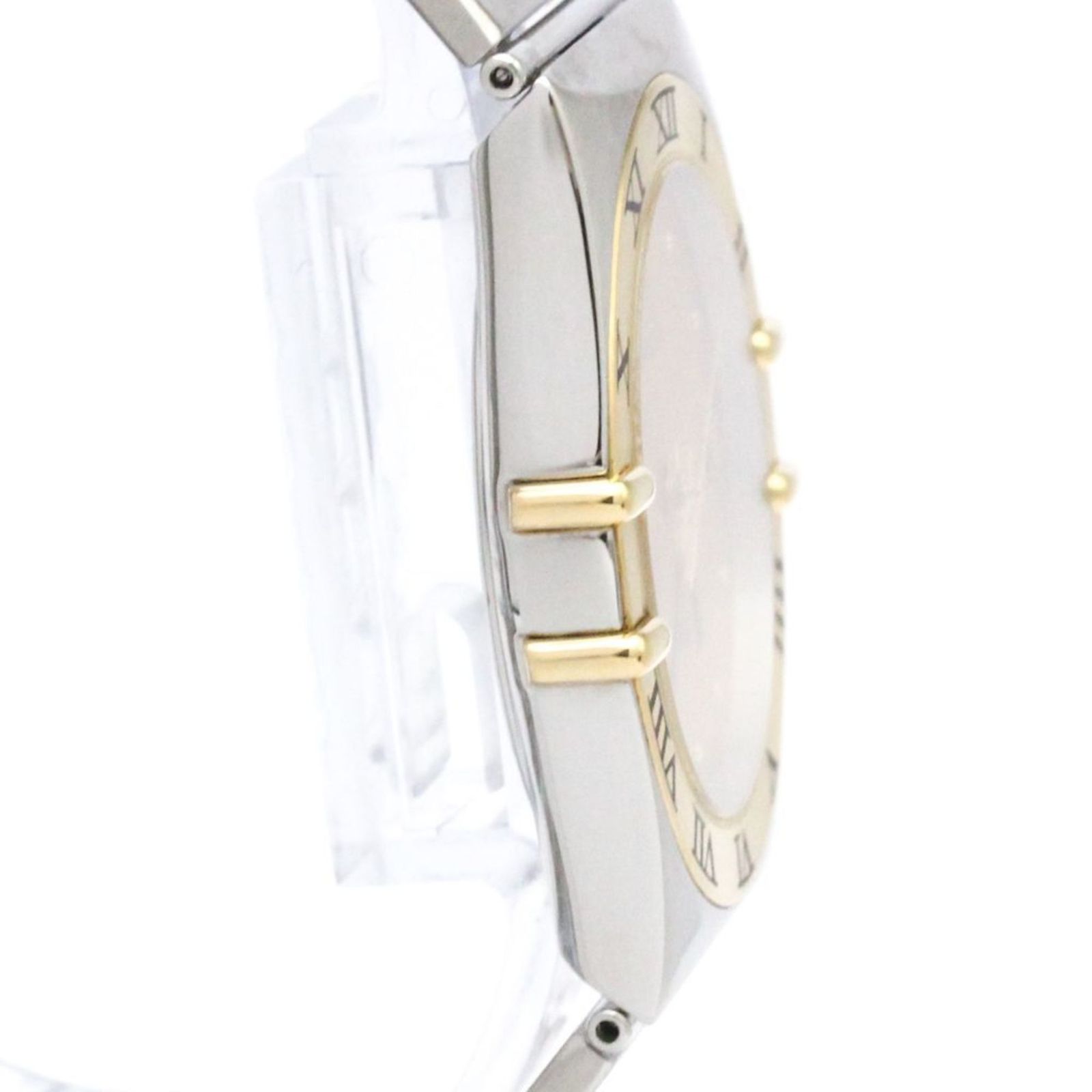  オメガ OMEGA コンステレーション K 18 ゴールド ステンレススチール クォーツ メンズ 時計 396 1070 外装仕上げ済み 腕時計(クォーツ) 腕時計(アナログ)