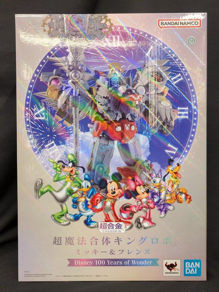 BANDAI SPIRITS 超合金 超魔法合体キングロボ ミッキー-フレンズ Disney 100 Years of Wonder