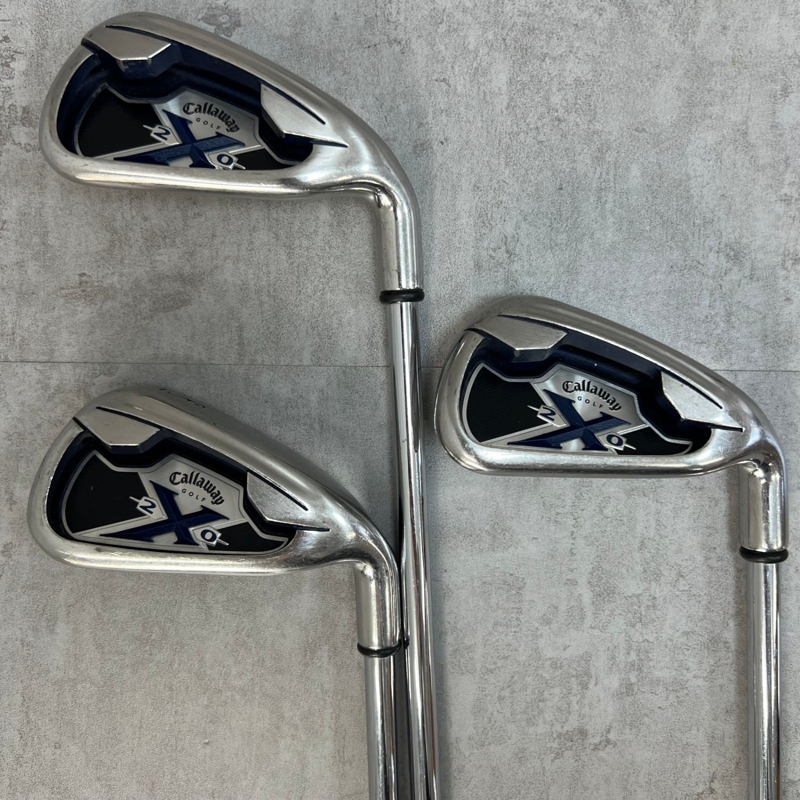 キャロウェイ X20 メンズゴルフ アイアンセット 6本 SR 右利き用