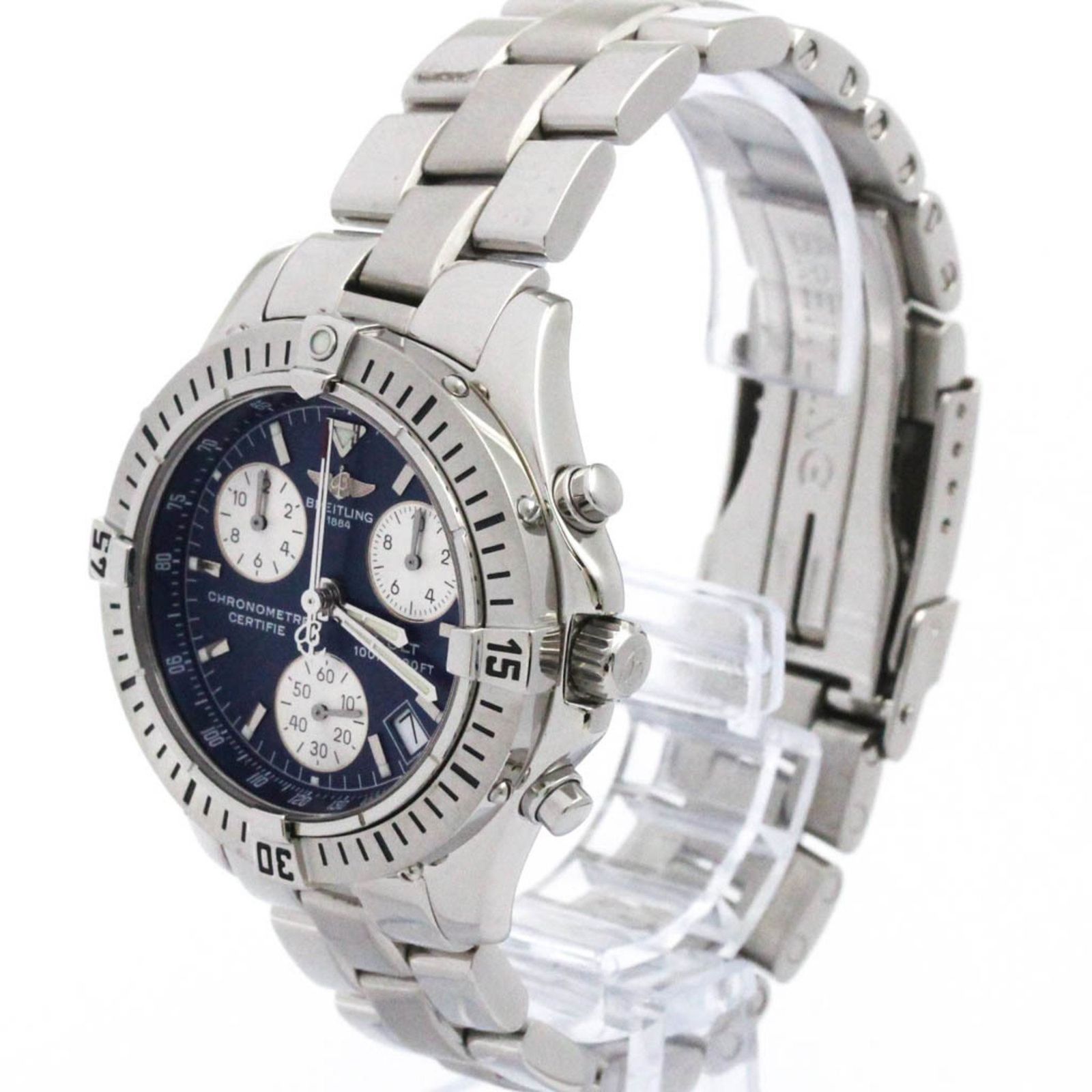ブライトリング (BREITLING) クロノ コルト ステンレススチール 