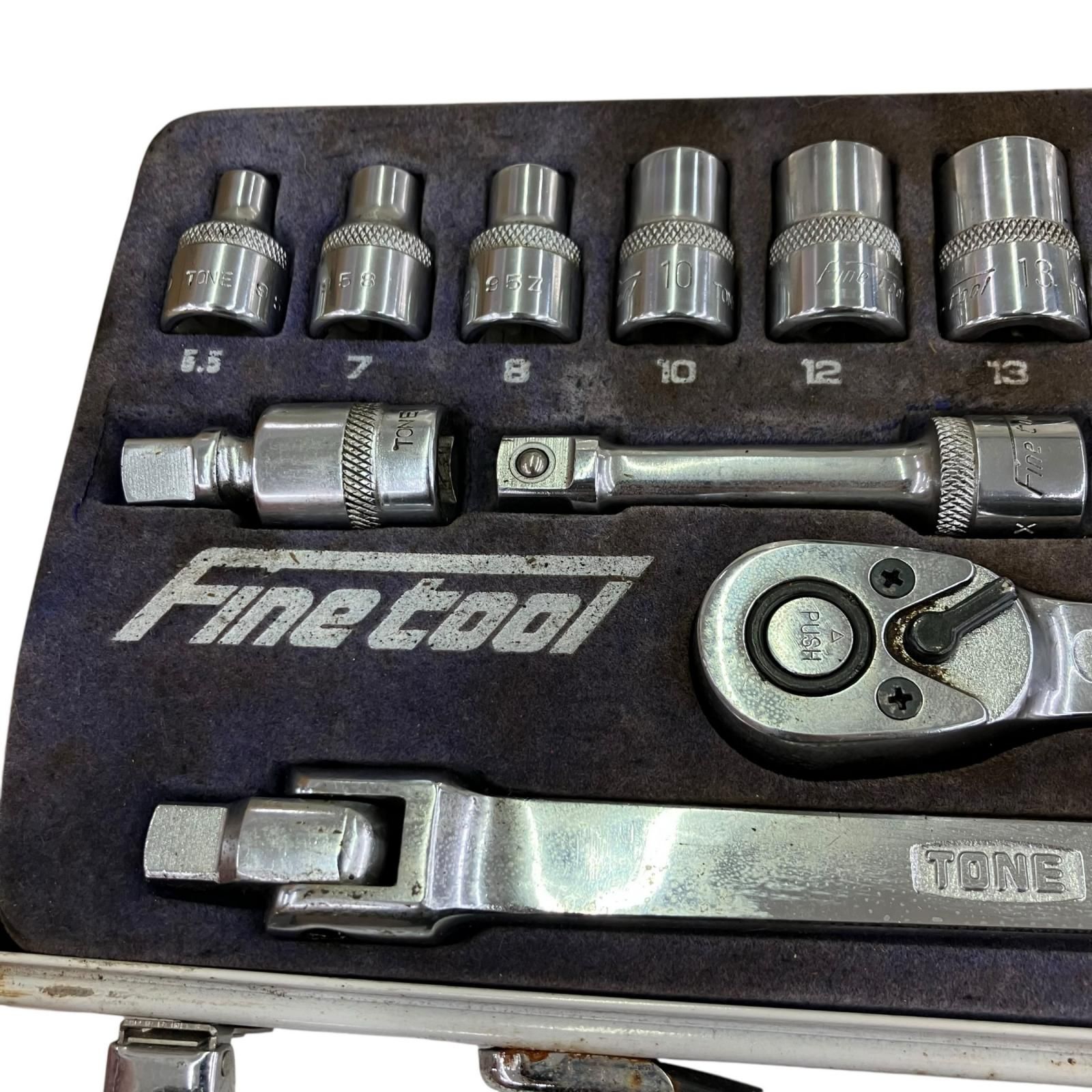 186000 TONE FT3115 ソケットレンチセット 9.5mm角