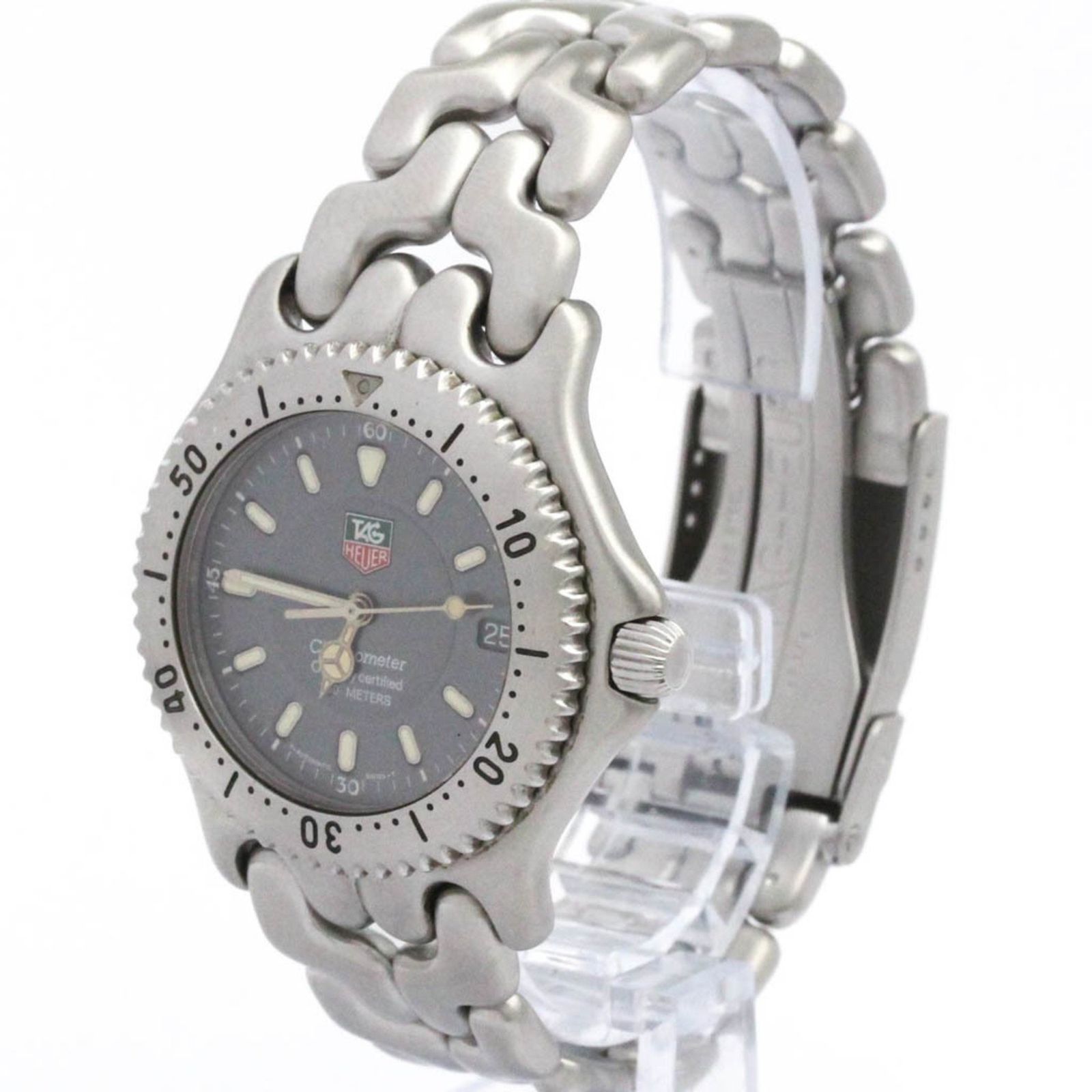 タグホイヤー TAG HEUER セル 200M クロノメーター ステンレススチール 自動巻き メンズ 時計 S89.206 外装仕上げ済み