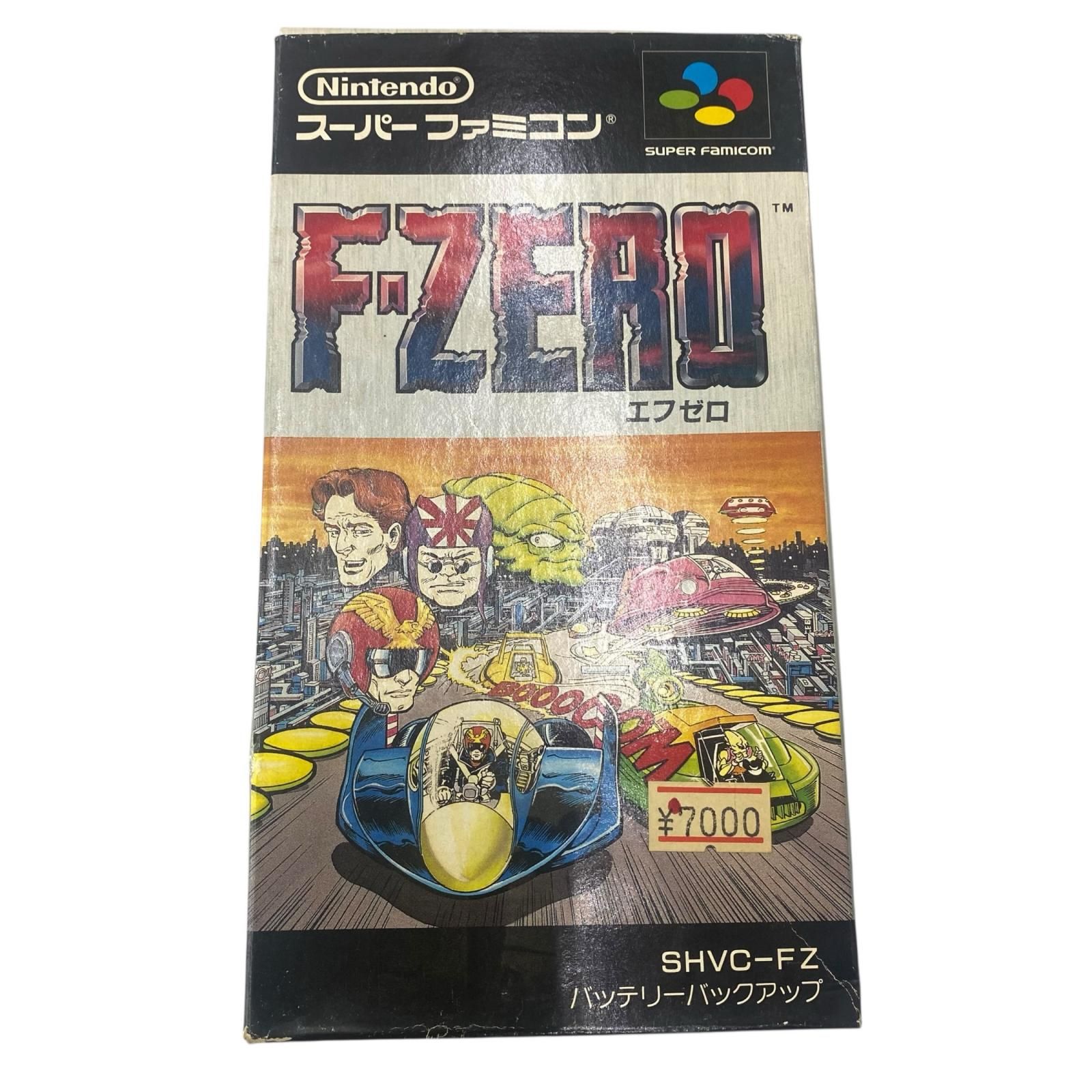 任天堂　スーパーファミコン 186002 動作未確認 Nintendo 任天堂 ニンテンドウ F-ZERO エフゼロ