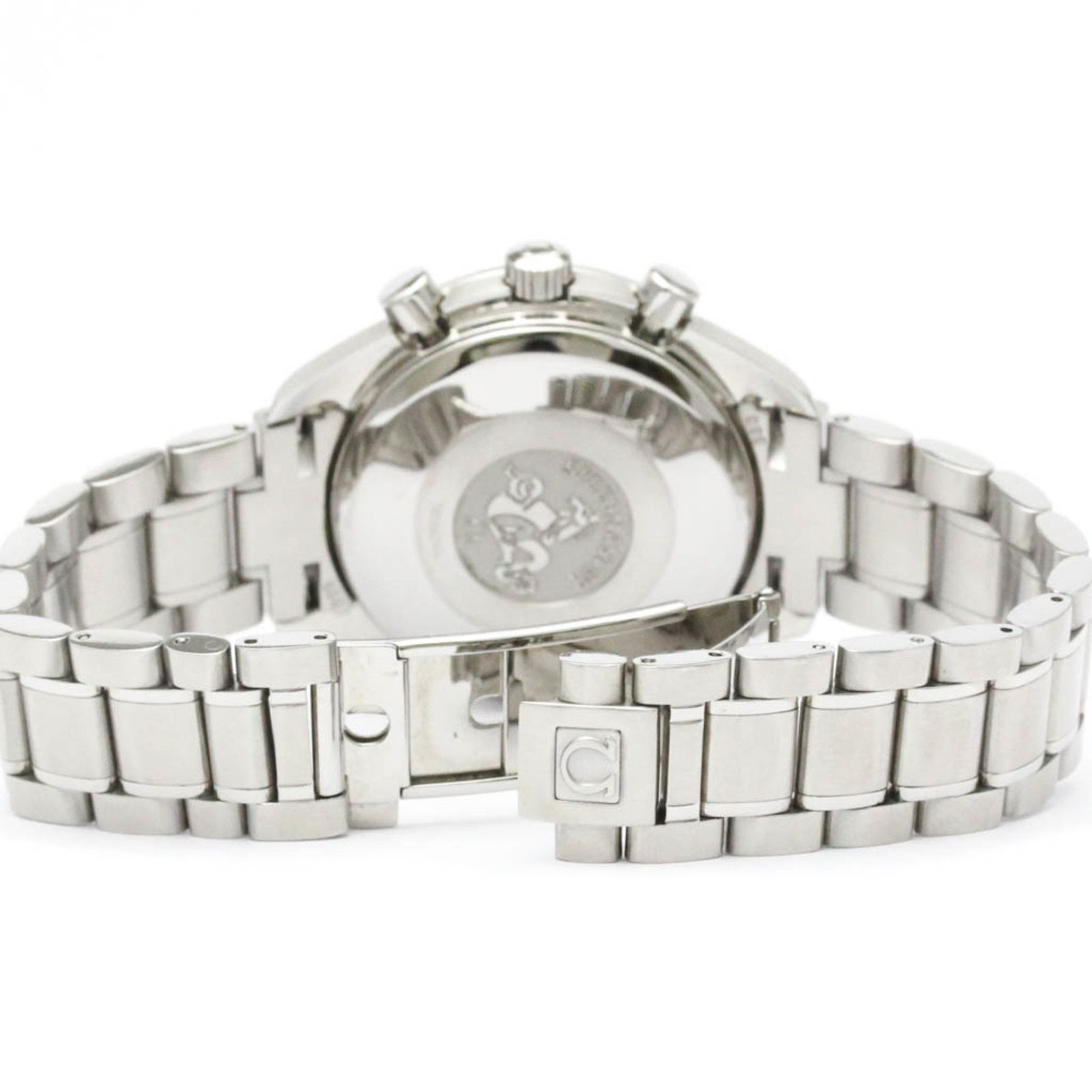  オメガ OMEGA スピードマスター デイト ステンレススチール 自動巻き メンズ 時計 3513 50 Polished 自動巻き時計 腕時計(アナログ)