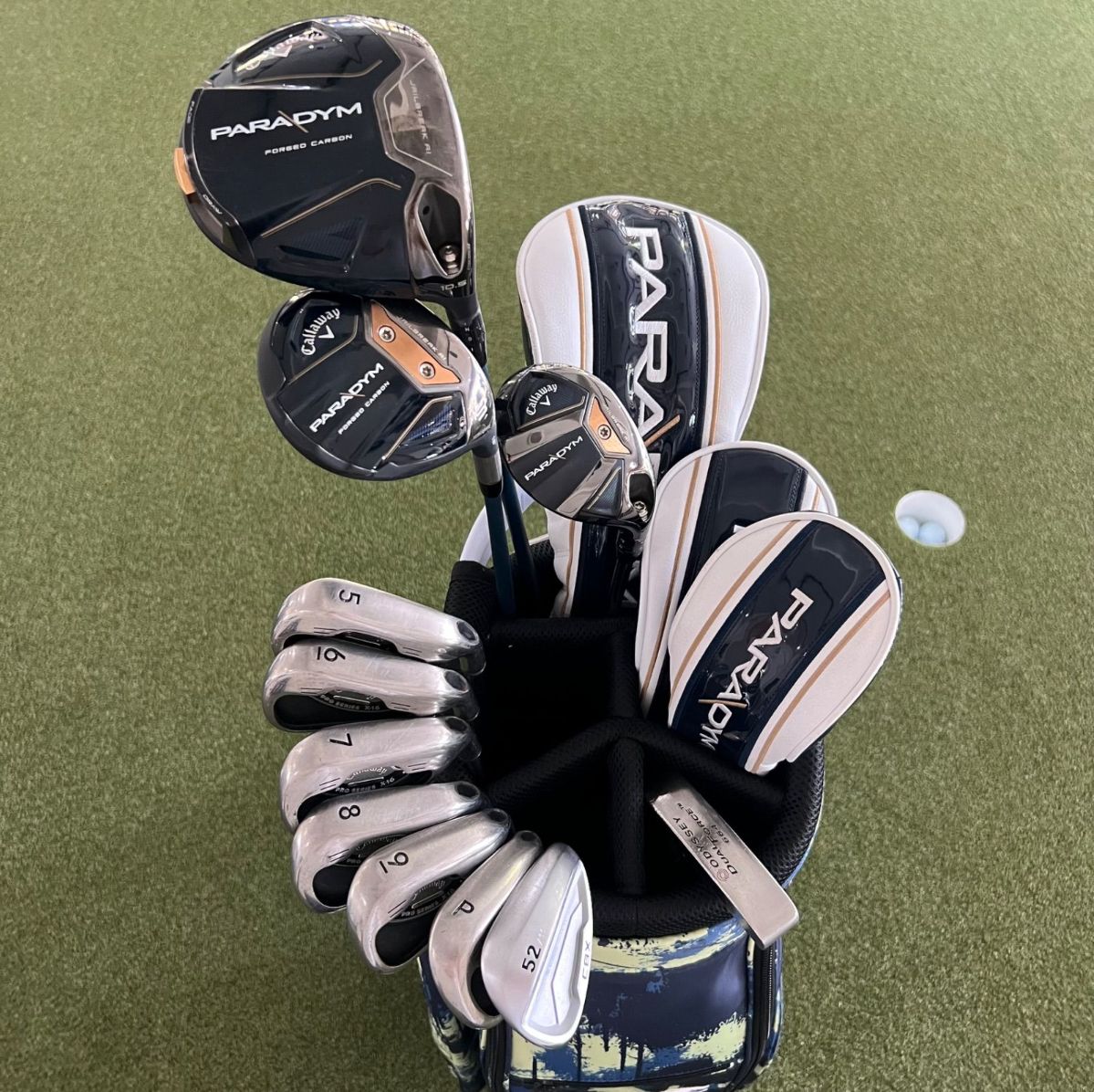 メンズゴルフクラブセット プーマキャディーバック付