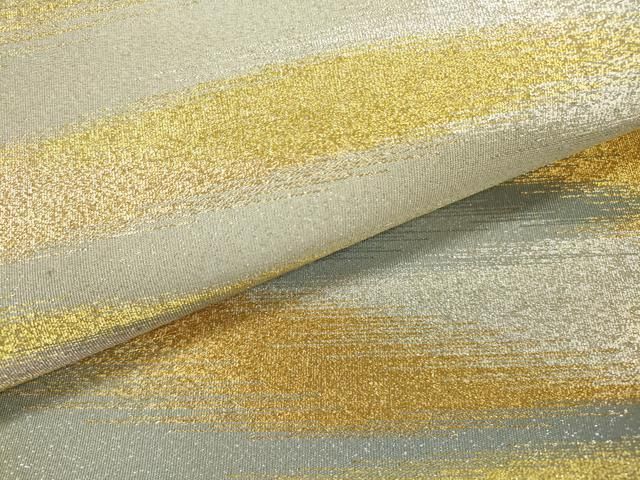 平和屋着物○綴れ 太鼓柄袋帯 霞文 金銀糸 やまと誂製 正絹 逸品