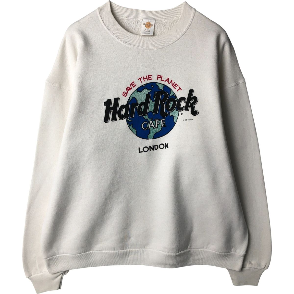 古着 90年代 HARD ROCK CAFE ハードロックカフェ アドバタイジング スウェットシャツ トレーナー メンズXL相当 ヴィンテージ/eaa591458 古着 90年代 HARD ROCK CAFE ハードロックカフェ アドバタイジング