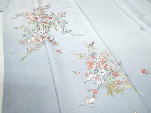 訪問着 総刺繍