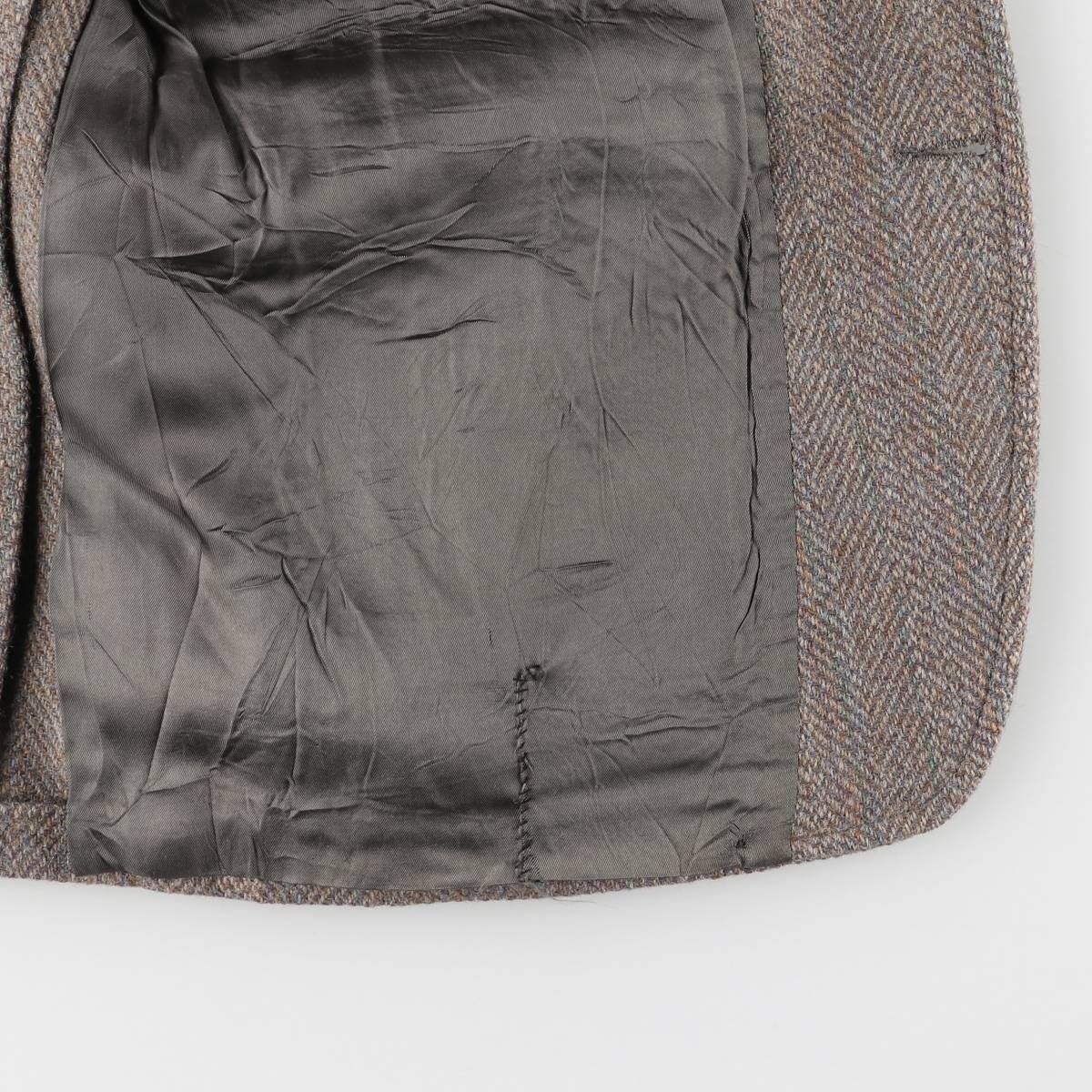 古着 80~90年代 ハリスツイード Harris Tweed ヘリンボーン ウール 