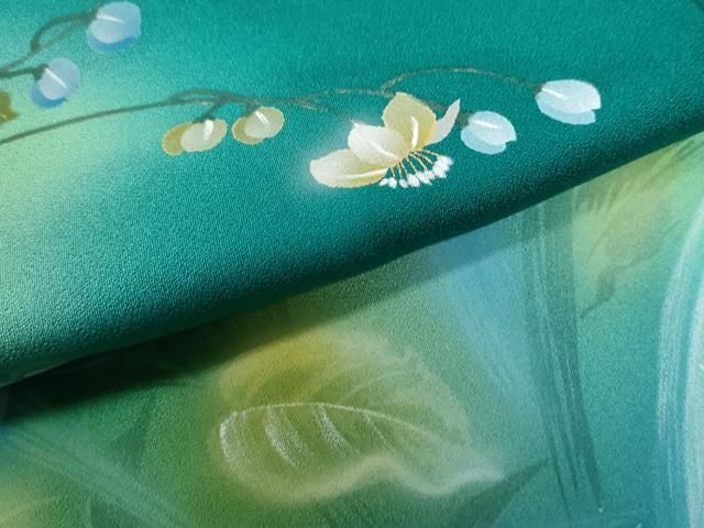 訪問着 背抜き仕立て