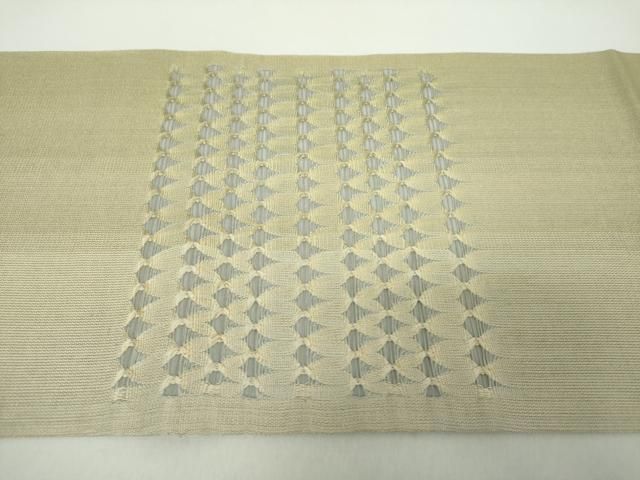 専用帯2881 ●ひなや工房 伊豆蔵明彦 高級 正絹 夏帯 名古屋帯 専用帯2881 ○ひなや工房 伊豆蔵明彦 高級 正絹 夏帯 名古屋帯