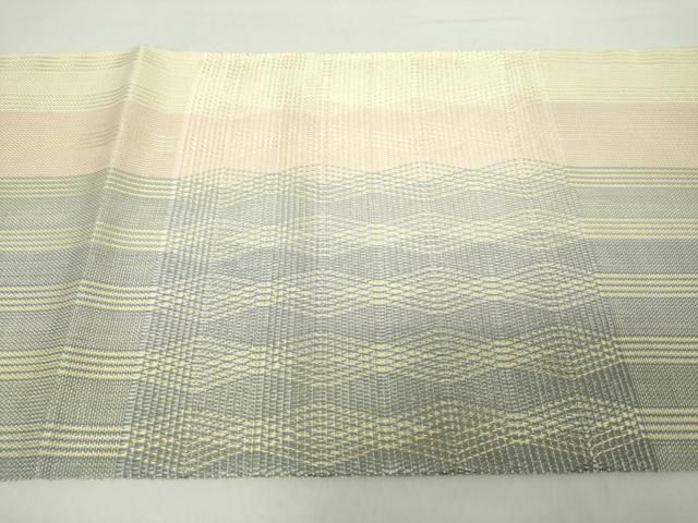 平和屋着物○ひなや工房 くむ・あむ・おる 伊豆蔵明彦 太鼓柄袋帯