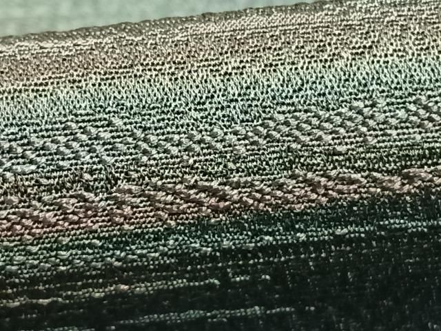 平和屋着物▽染色家　岩浅公展　訪問着　単衣　霞文　暈し染め　正絹　逸品　AABD0094fy 平和屋着物▽染色家 岩浅公展 訪問着 単衣 霞文 暈