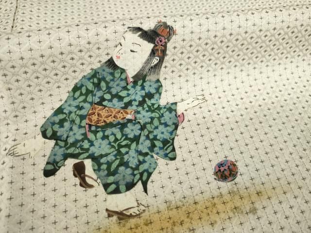  平和屋着物 訪問着 お召地 童子 暈し染め 正絹 ck 訪問着 付け下げ 着物