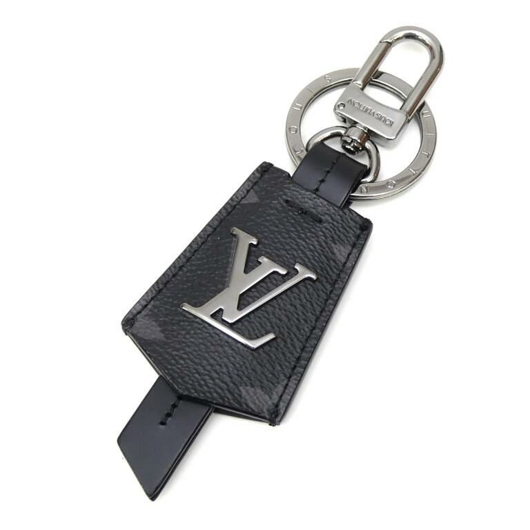 ルイ ヴィトン LOUISVUITTON ポルトクレ クロッシュ クレ バッグチャーム キーホルダー M63620 モノグラム エクリプス