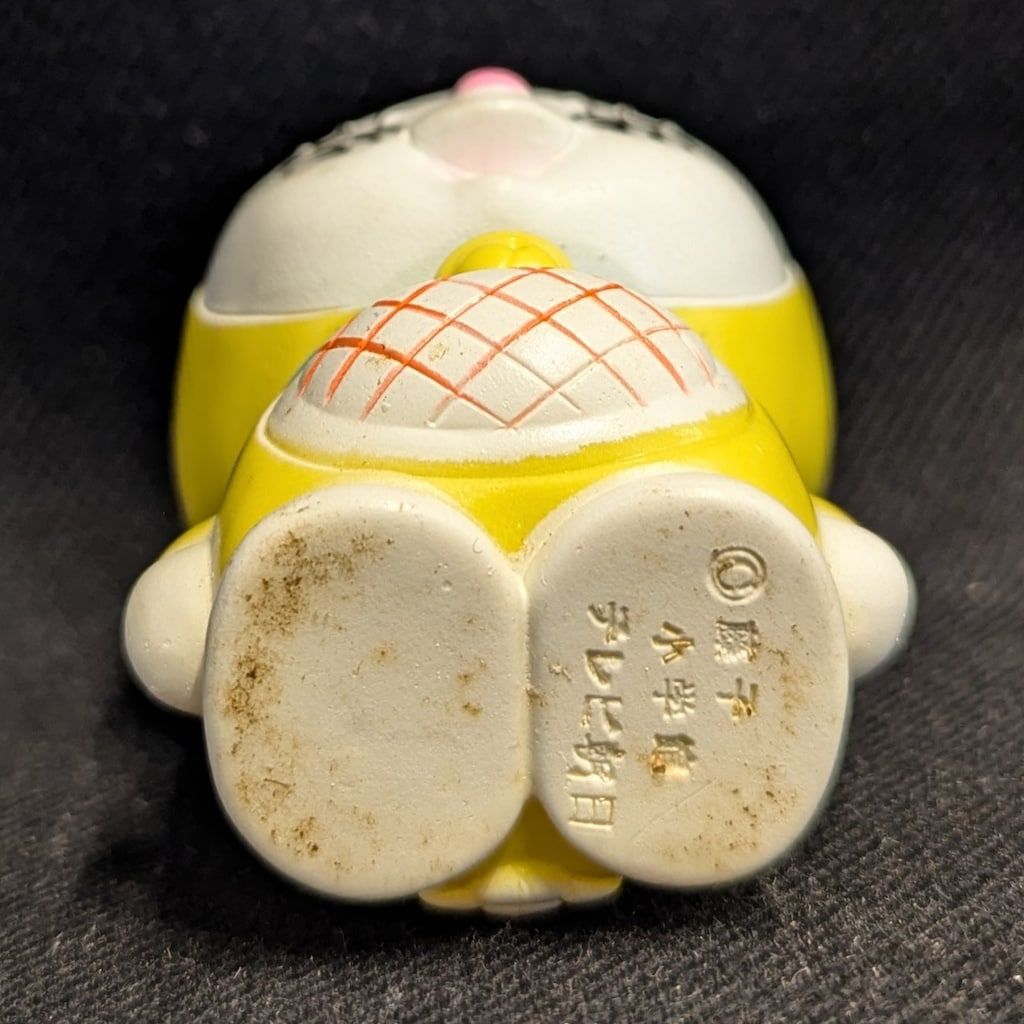 協和銀行　ドラえもん　ドラミちゃん　貯金箱　人形　昭和レトロ 共和銀行 ドラえもん ドラミちゃん ソフビ貯金箱 人形昭和レトロ 昭和