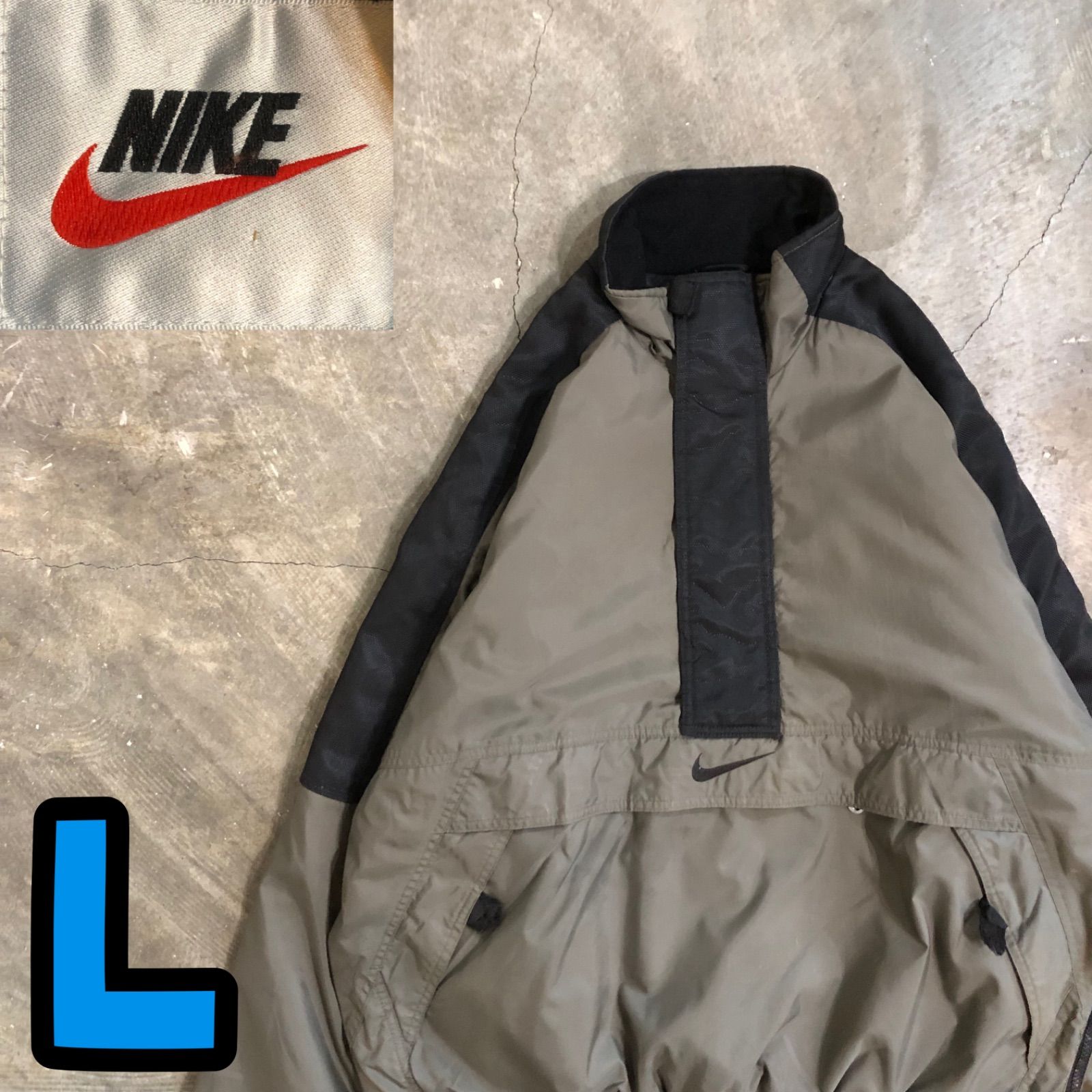 T7004 NIKE 中綿ナイロン アノラックジャケット 90 s 古着