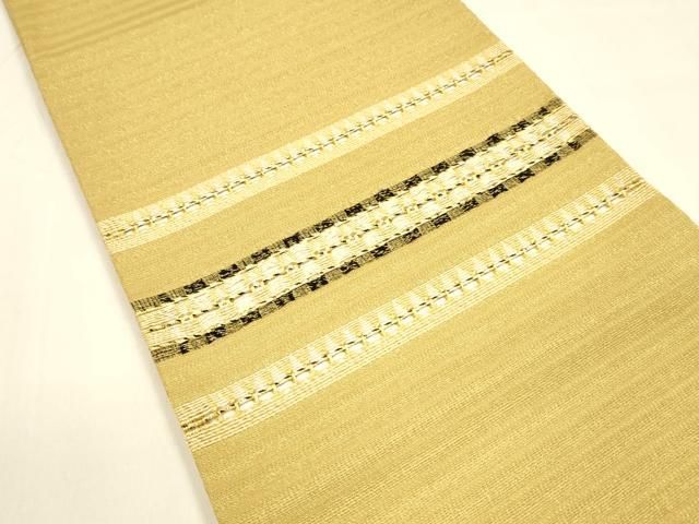 平和屋着物○ひなや工房 くむ・あむ・おる 伊豆蔵明彦 組織 太鼓柄袋帯