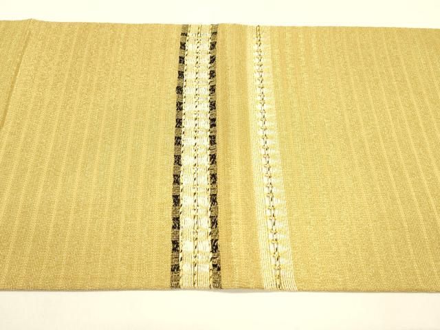 平和屋着物○ひなや工房 くむ・あむ・おる 伊豆蔵明彦 組織 太鼓柄袋帯