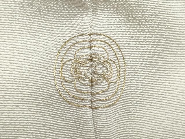 友禅 流水渡り橋草花文