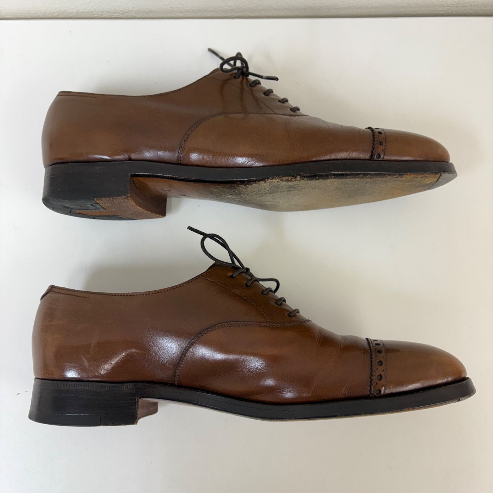 KJ john lobb ジョンロブ Domingo 6E JOHN LOBB】ジョンロブ DOMINGO ドミンゴ 6Eサイズ 2466 ブラウン 茶