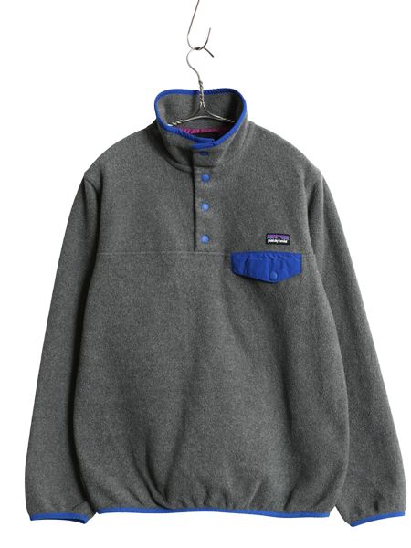 パタゴニア ライトウェイト シンチラ スナップT レディース XS 12年製 フリース プルオーバー ジャケット ブルゾン アウトドア ジャンパー