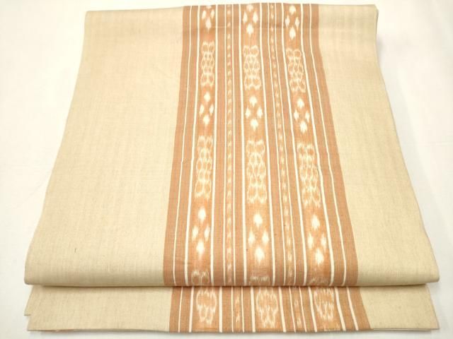 平和屋着物●六通柄　京袋帯　吉祥間道　綿　逸品　CABA0804hy 平和屋着物○六通柄 京袋帯 吉祥間道 綿 逸品 CABA0804hy