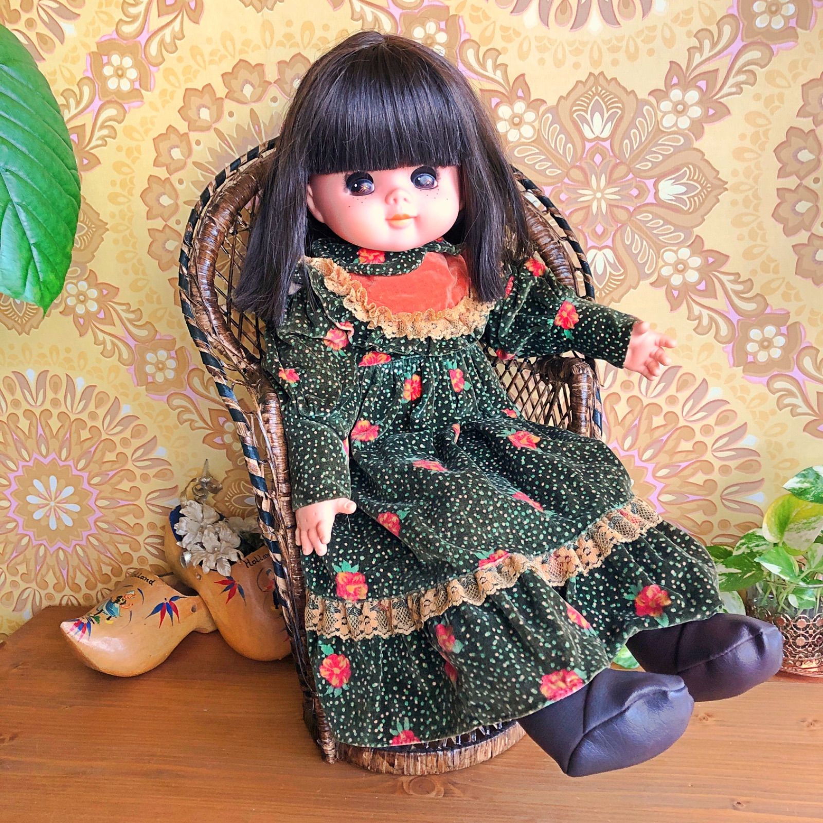 アンティーク抱き人形 オオイケ抱き人形/アンちゃん/ヴィンテージドール55cm - メルカリ