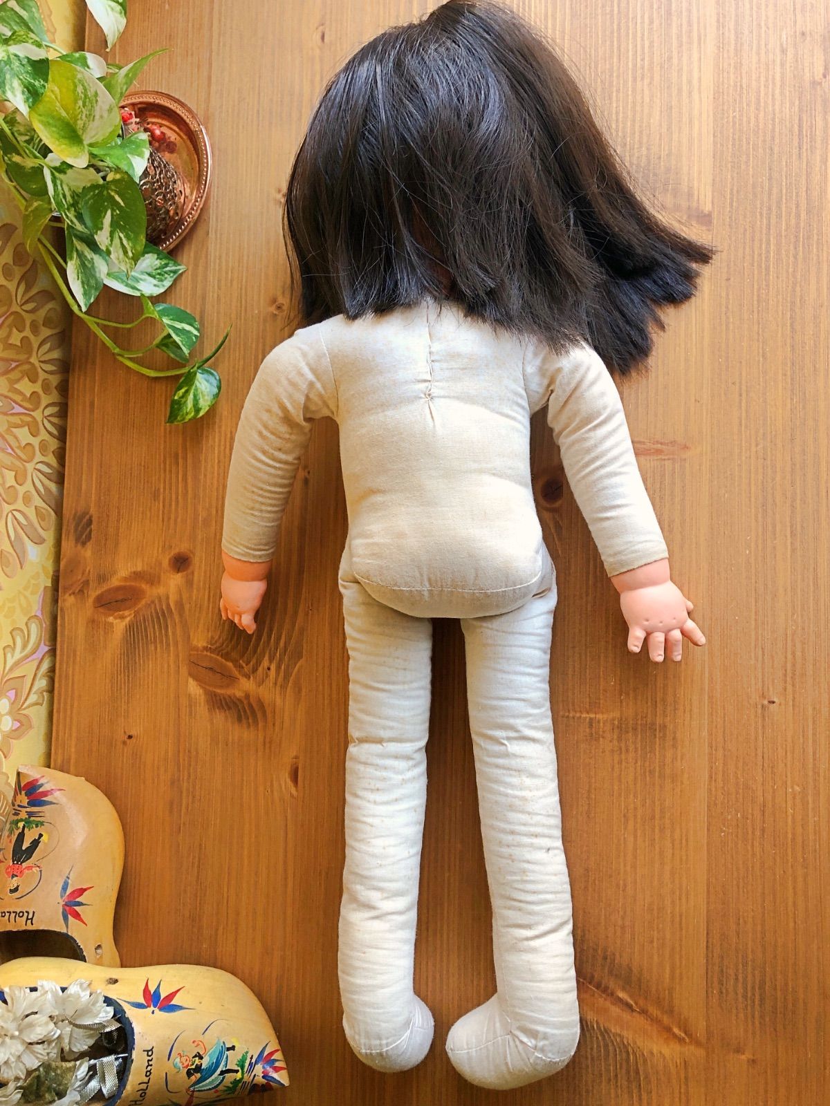 オオイケ抱き人形/アンちゃん/ヴィンテージドール55cm - メルカリ