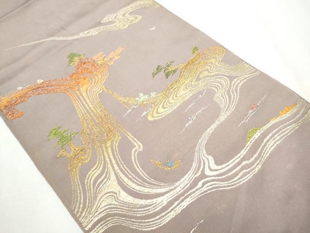 ［逸品］龍村平蔵製　千代能冠錦　本袋帯　白地 金銀糸　正絹 逸品］龍村平蔵製 千代能冠錦 本袋帯 白地 金銀糸 正絹 - メルカリ